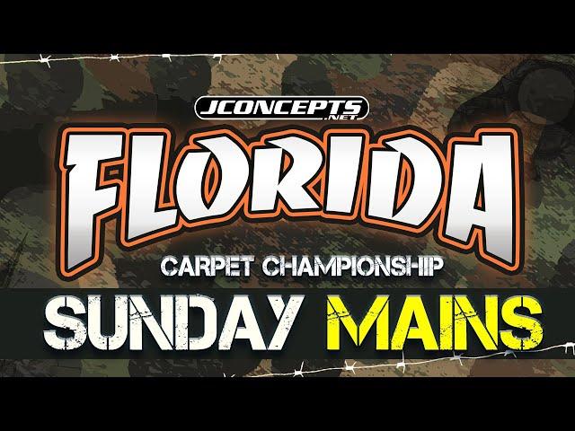 SUNDAY MAINS | 2024 FLORIDA CARPET CHAMPIONSHIP |  BEACHLINE RC RACEWAY