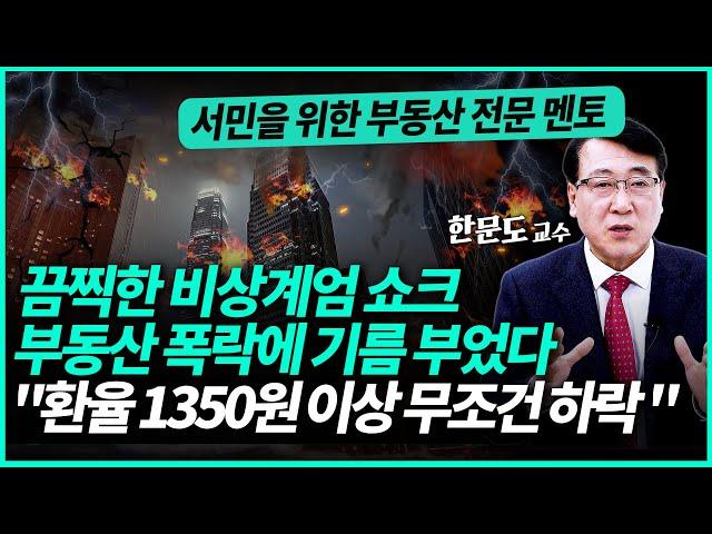 비상계엄 사태로 역대급 수렁에 빠진 한국 부동산 "혼돈의 2025년 집값 결국 이렇게 됩니다" | 한문도 교수 (1부)