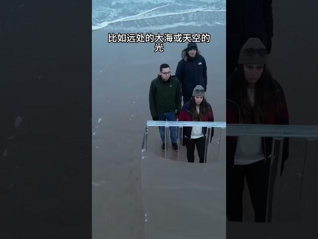 英国一家叫隐形盾牌的公司，开发了一种能让物体隐形的材料。#隐形材料#隐形盾牌#光学#柱状透镜#新材料