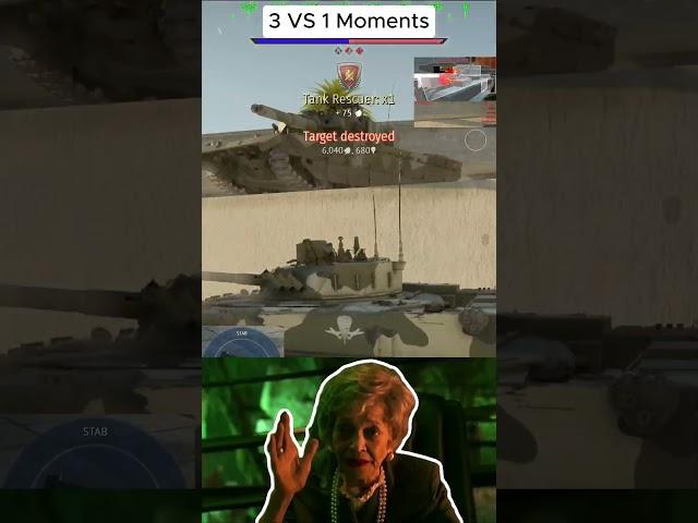 3 VS 1 Moments  #gaming #warthunder #warthundermoments