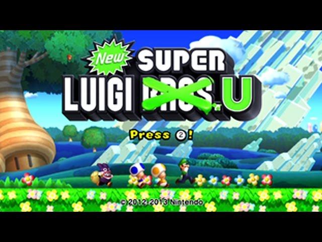 New Super Luigi U Worlds 1 - 9 Full Game (100%)