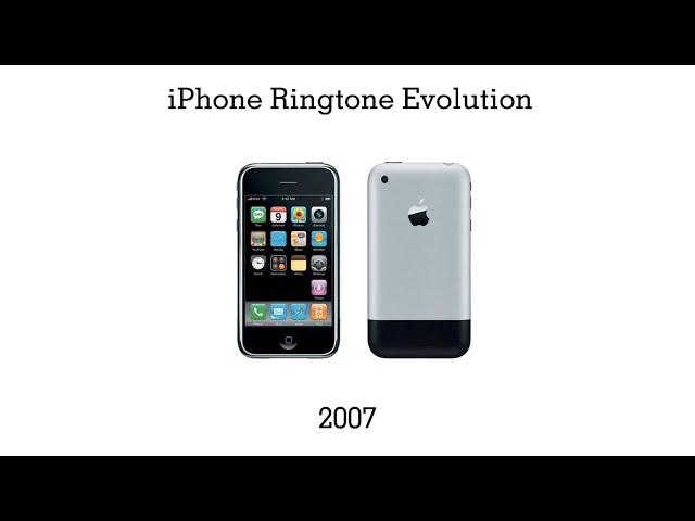 iPhone Ringtone Evolution