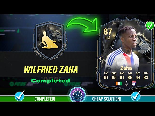 87 Thunderstruck Wilfried Zaha SBC Completed - Cheap Solution & Tips - FC 25