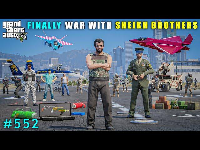 The Ultimate Battle With Dubai Sheikh Brothers | Gta V Gameplay