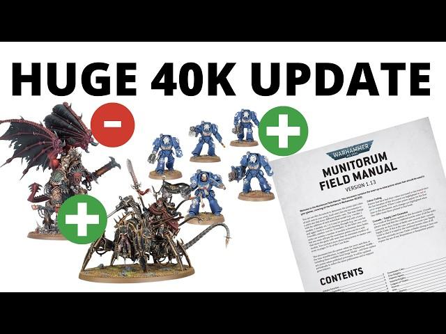 MASSIVE 40K Rules Update - New Points, Rules Changes + More!