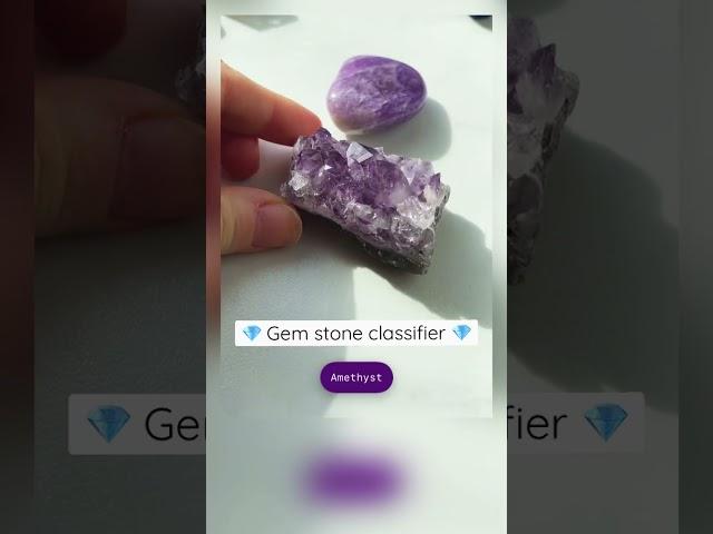 Working on a #machinelearning model with @fielddayai  to classify gem stones  Next step: AR effect!