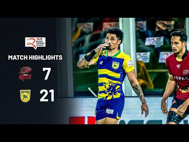 Match 6 Highlights | Delhi Redz vs Chennai Bulls | GMR Rugby Premier League