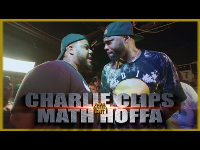 CHARLIE CLIPS VS MATH HOFFA RAP BATTLE - RBE