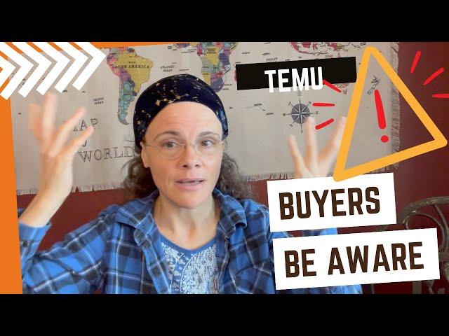 Buyers be aware! 1st Temu Order Opening, Feedback and Warning | Health and Safety Risks