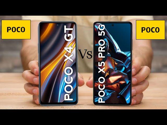 Poco x5 pro 5g vs Poco x4 GT @Thedstech