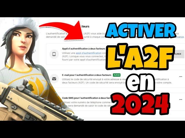 |Tuto FR| Comment activer FACILEMENT l'A2F sur Fortnite en 2024 ?