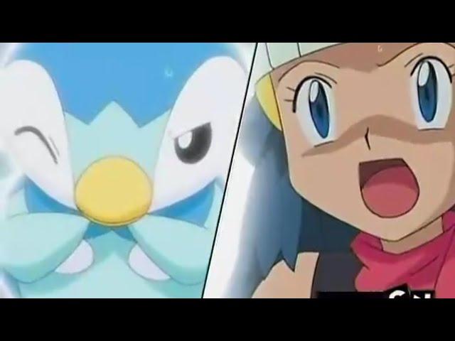 Dawn's Piplup Finally Evolves into Prinplup