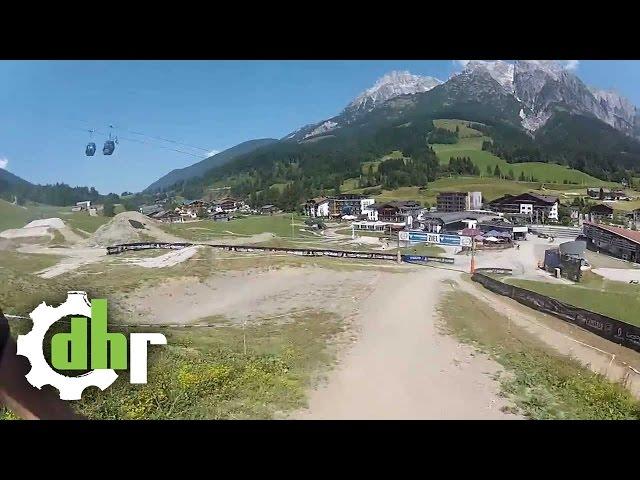 Leogang World Cup Downhill Track 2013 by downhill-rangers.com