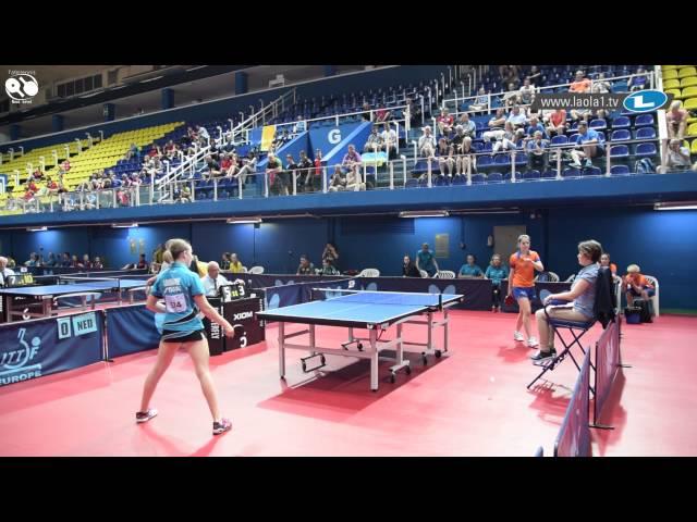 EYC 2016: Cadet Girls Team Netherlands - Ukraine