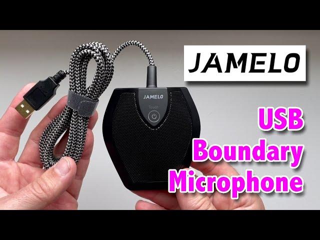 Jamelo G11 USB Boundary Microphone Unboxing & Demo