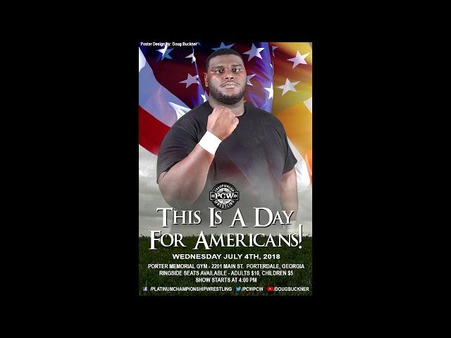 PCW - This Is A Day For Americans (poster)