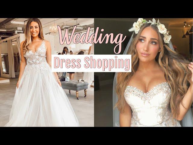 COME WEDDING DRESS SHOPPING WITH ME!