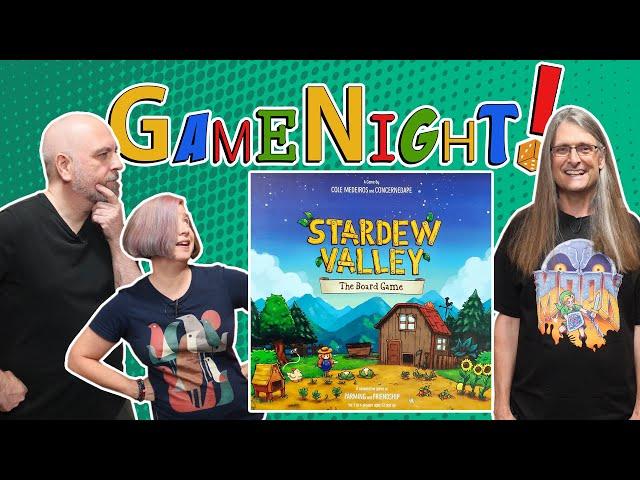 Stardew Valley: The Board Game - GameNight! Se9 Ep5 - How to Play and Playthrough