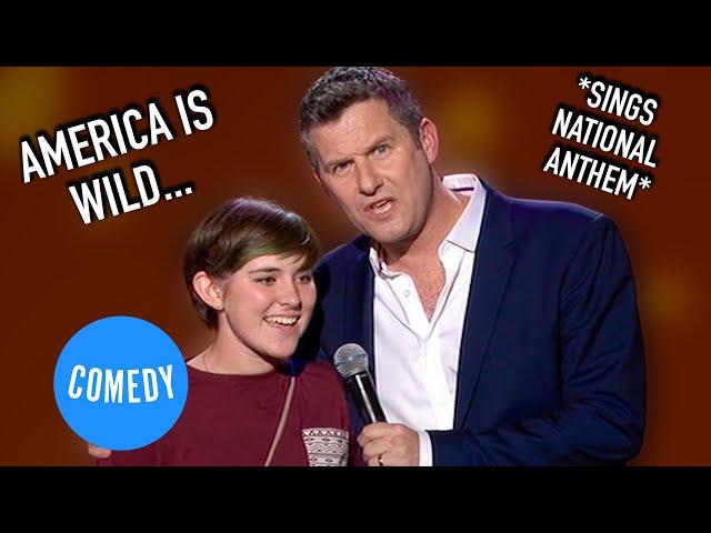 Adam Hills On America | Happyism | Universal Comedy