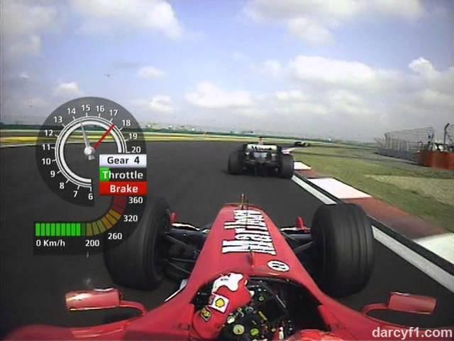 2004 Chinese GP - Michael Schumacher Spin/Onboard