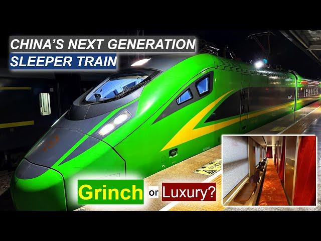 Xi’an to Beijing: First Class Bed on China’s Next-Gen Sleeper Train (CR200JC)