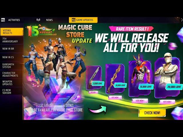 Magic Cube store Update, Next Magic Cube Bundles  | Free Fire New Event | Ff New Event