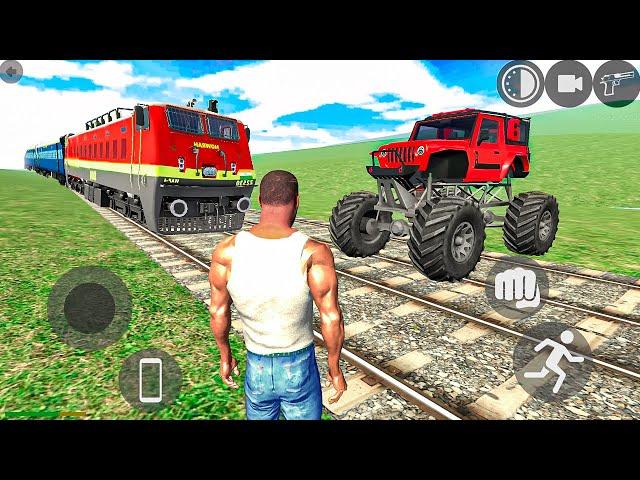 Thar Monster Truck vs Train Ride in Open City Simulator 2025 - Android Gameplay