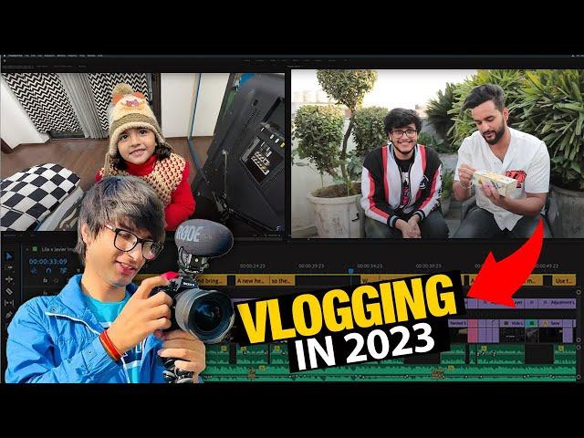 How To Be a Vlogger on YouTube in 2023 | Tips To Vlog Like Sourav Joshi, Flying Beast (HINDI)