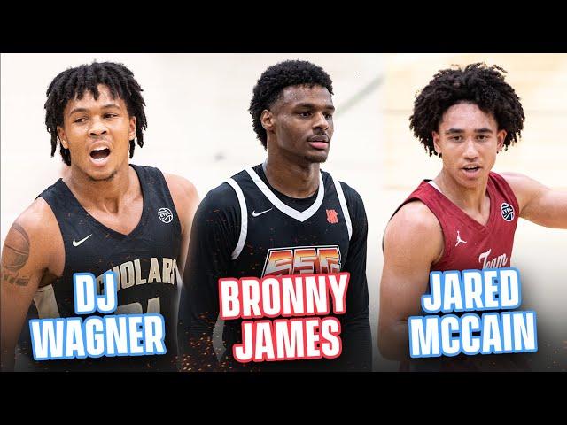 BEST OF PEACH JAM DAY 3  Bronny James, DJ Wagner, Jared McCain & More Ball Out In Front of LeBron!