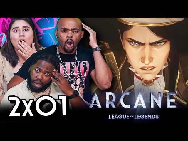 Heavy Is The Crown l ARCANE Season 2 Episode 1 REACTION! League of Legends 2x01