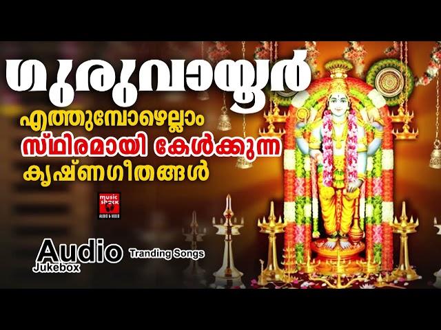 ഗുരുവായൂർ എത്തുമ്പോഴെല്ലാം സ്ഥിരമായി കേൾക്കുന്ന കൃഷ്ണഗീതങ്ങൾ | Sree Krishnan Devotional Songs