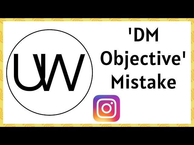 Instagram Dating Ads: CHAD SolutionByer Using ‘DM Objective’ is a Mistake