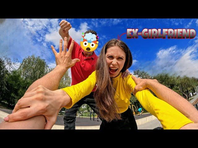 EX-GIRLFRIEND WANTS TO GET REVENGE ON ME (Couple Scandal in Real Life ParkourPOV)