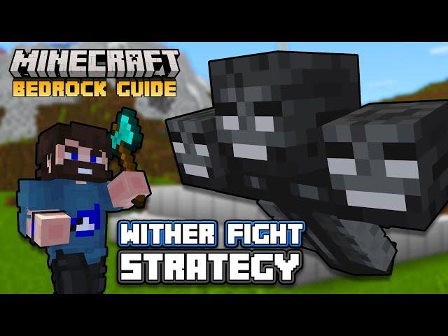 3 WITHER FIGHT Methods Sure to Win! | Minecraft Bedrock Guide 1.20!