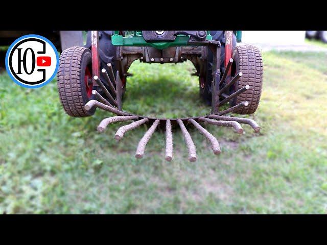 The EASIEST potato digger "DUCK TAIL". Digging with a MOTORBLOCK !!!