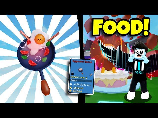 Clicker Simulator Food World Update! YUMMMMM! Roblox