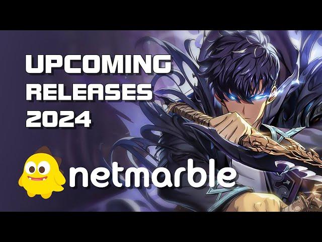 Netmarble - Upcoming Releases - 1st Half 2024 - Trailer Compilation