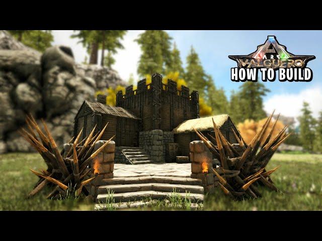 Ark: Medieval Wooden Keep - How To Build