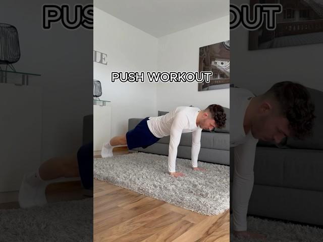 Bodyweight Push Workout at home or anywhere #bodyweight #chestworkout #triceps  #homeworkout