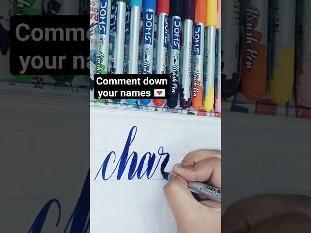 ~charm~ #calligraphy #art #handwriting #viralvideo #shorts #love #exquisitesketches #music