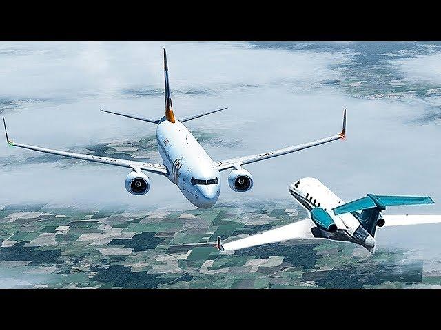 A Boeing 737 Collides With a Jet at 37,000ft | Phantom Strike | GOL Airlines 1907 | 4K