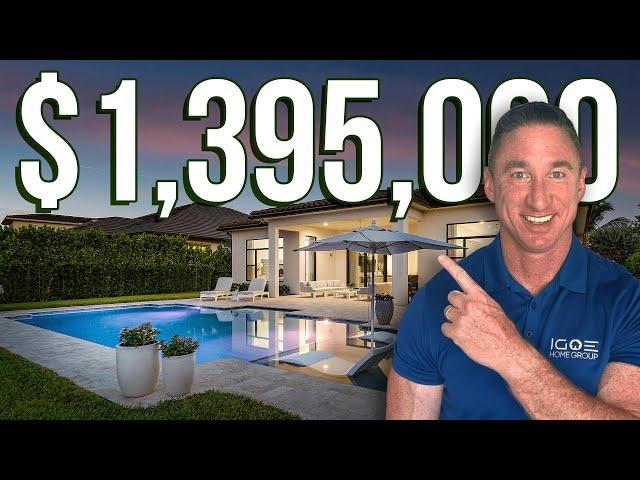 Tour of LUXURY 1.395 Million Boynton Beach Home For Sale in Palm Meadows Estates