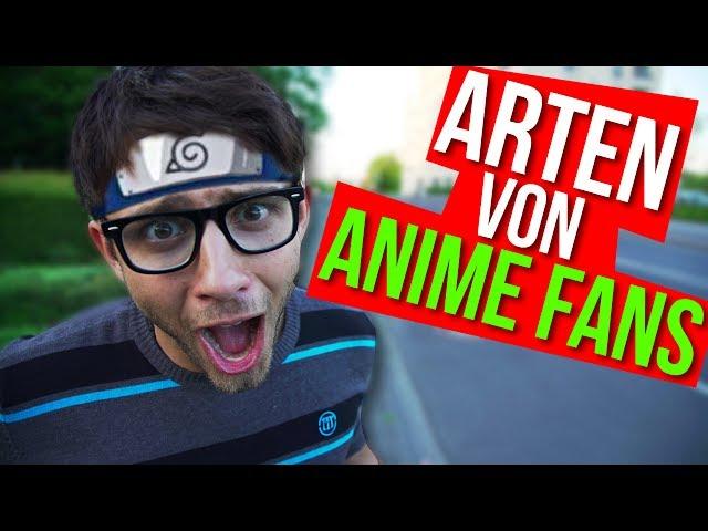 8 ARTEN VON ANIME-FANS