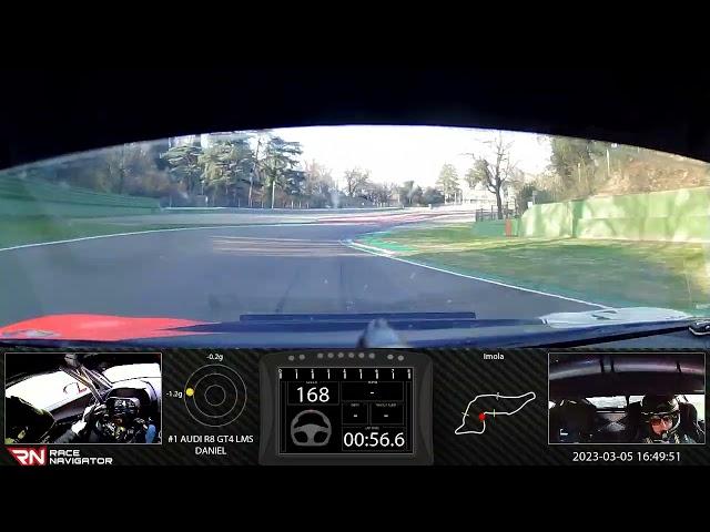 TRACKTEST | Autodromo di Imola | AUDI R8 GT4 LMS | Daniel Schwerfeld