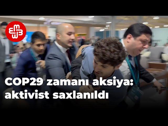 COP29-da təkadamlıq aksiya