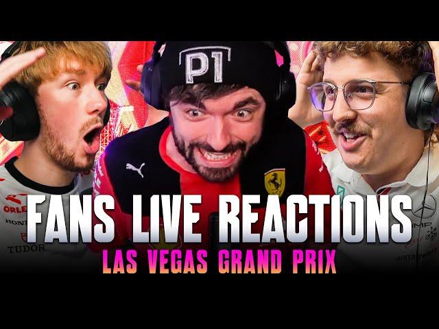 Fans Live Reactions to the 2024 Las Vegas Grand Prix