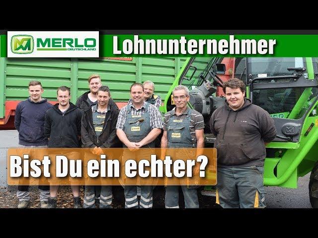 Lohnunternehmen: nur echt mit Telelader