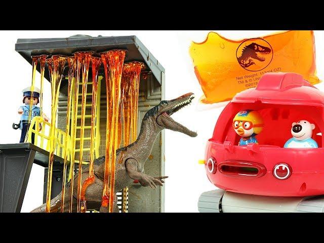 Jurassic World Lava Dinosaur Play Set Toys