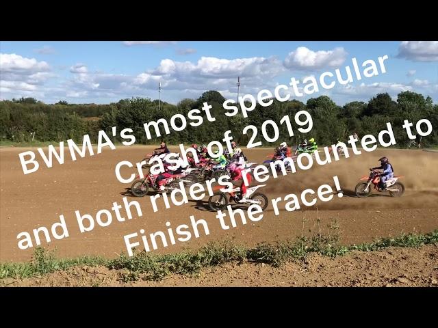 BWMA grittenham british womens most spectacular crash september 2019 motocross