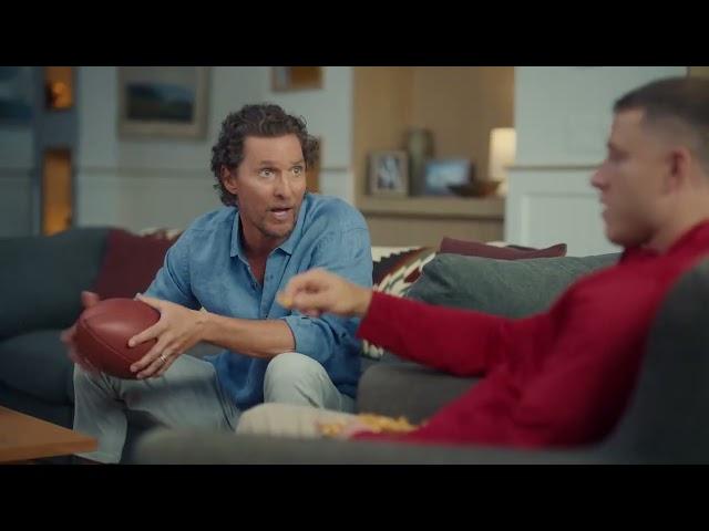  Hilarious Matthew McConaughey & Christian McCaffrey Uber Eats Commercial